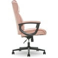 thumbnail image 5 of Serta Connor Microfiber Ergonomic Executive Chair with Arms, Pink, 5 of 10