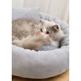 thumbnail image 3 of Hongchun Litière pour Chat Rouge en Filet Lit pour Chat plus Velours Doux Tapis de Litière pour Chat Fournitures pour Chat Quatre Saisons Tapis pour Chat, 3 of 5