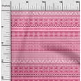 thumbnail image 1 of oneOone Viscose Jersey Pink Fabric Aztec Tribal Sewing Craft Projects Fabric Prints By Yard 60 Inch Wide, 1 of 1