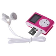 MX-801 Mini USB Metal Clip Micro SD TF Card Slot LCD Screen Music MP3 Player