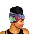 thumbnail image 2 of Sonducket Ciclismo diadema elástica estampado pañuelo para la cabeza nudo torcido mujeres diadema tenis Bandana regalo para Yoga deportes Accesorio para el cabello color geométrico Sonducket AP009760-10, 2 of 6