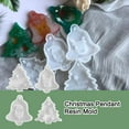 thumbnail image 2 of C Christmas Pendant Resin Mold Snowflake Christmas Tree Epoxy Silicone Mould H2H K6O2, 2 of 9