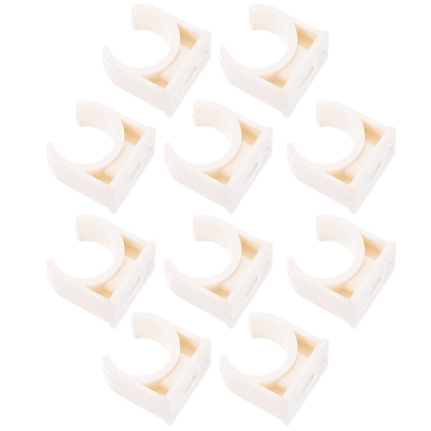 Útiles abrazaderas de soporte con gancho en U, abrazaderas de garra portátiles, soporte para tubería, enchufe duradero