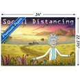 thumbnail image 3 of Rick And Morty - Social Distancing Wall Poster, 22.375" x 34", 3 of 6