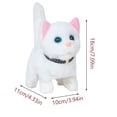thumbnail image 3 of Interactive Robotic Cat, Simulated Companion Pet with Realistic Tail Motion and Acoustic Output, Biomimetic Feline Model for Sensory Engagement, 3 of 3