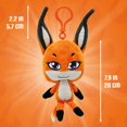 thumbnail image 3 of Peluche Miraculous Ladybug Kwami Lifesize Trixx de 12 cm con llavero, 3 of 7
