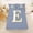 Navy E, variant on Erosebridal Letter B Kids Twin Sheet Sets, Modern Abstract Bedding, 3pcs