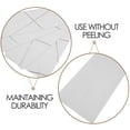 thumbnail image 3 of HONMEET 4pcs Stick On Wall Tiles Multi Color Splashproof Tile Stickers For Bathroom Walls, 3 of 8