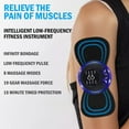 thumbnail image 3 of CAMOTUSE 4PCS Dual Unit Electric Pulse Massager for Muscle Stimulation & Pain Relief Therapy - TENS EMS Muscle Stimulator Machine, 3 of 7