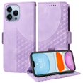 thumbnail image 5 of Funda GANGXUN para iPhone 12 Pro con diseño acolchado elegante, cuero PU, protección total y ajuste preciso, 5 of 5
