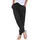 thumbnail image 1 of Pantalones casuales de tela de lino y algodón para mujer, pantalones de ocio, pantalones de lino, 1 of 7