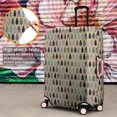 thumbnail image 4 of Beige Bigfoot and Pine Tree Pattern Luggage Cover Fashion Suitcase Cover Baggage Covers Fit 25-28 Inch Luggage (Go Travel), 4 of 5