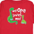 thumbnail image 4 of Inktastic My Opa Loves Me Grandchild Boys Long Sleeve Toddler T-Shirt, 4 of 5