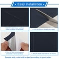 thumbnail image 7 of Unique Bargains Self Adhesive Leather Repair Patch Leather Repair Tape for Automotive Car Seat Sofa Couches Chair Interior Trim Dark Blue 12" x 8", 7 of 7