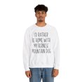 thumbnail image 4 of Bernese Mountain Dog Mom Mothers Day Sweatshirt, Gifts, Crewneck, 4 of 4