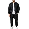 thumbnail image 2 of Aofany Mens Tracksuit 2 Piece Jacket Sets Mens Full Zip Up Sweatshirt and Pants Suits Sport Fitness Casual Outfits, 2 of 7