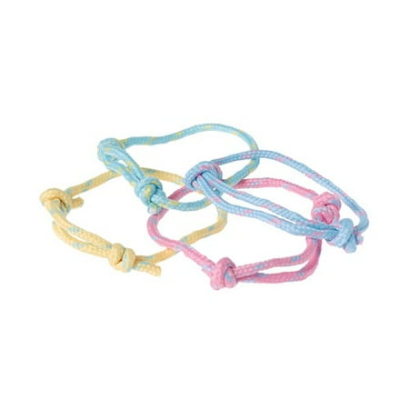 Spring Colors Friendship Bracelets (48 PCS) - Easter Egg Basket Fillers