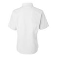 thumbnail image 3 of FeatherLite Women's Short Sleeve Stain Resistant Oxford Shirt Size up to 3XL, 3 of 5
