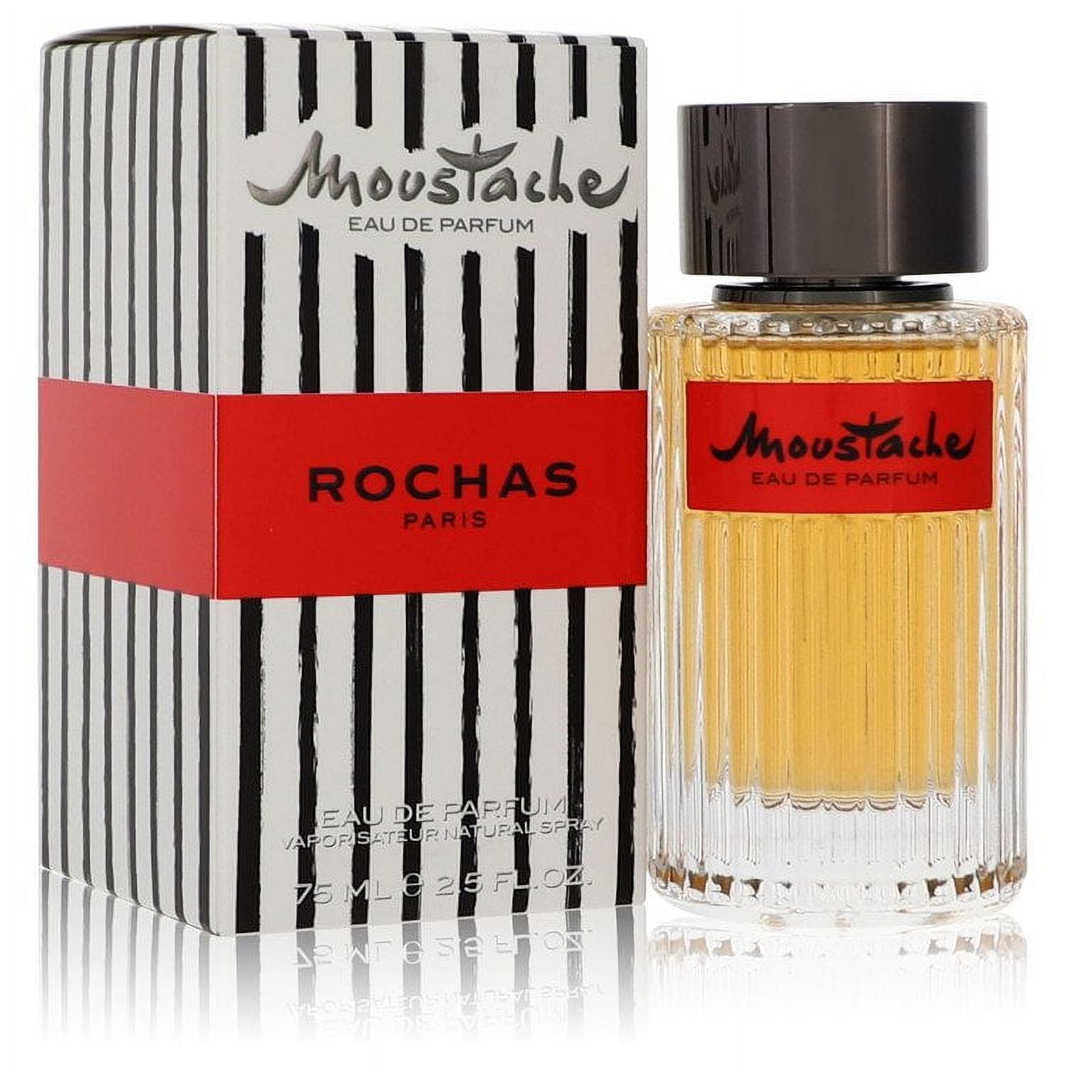 Rochas Moustache, 4.1 oz EDP Spray for Men, Amber Woody Eau De