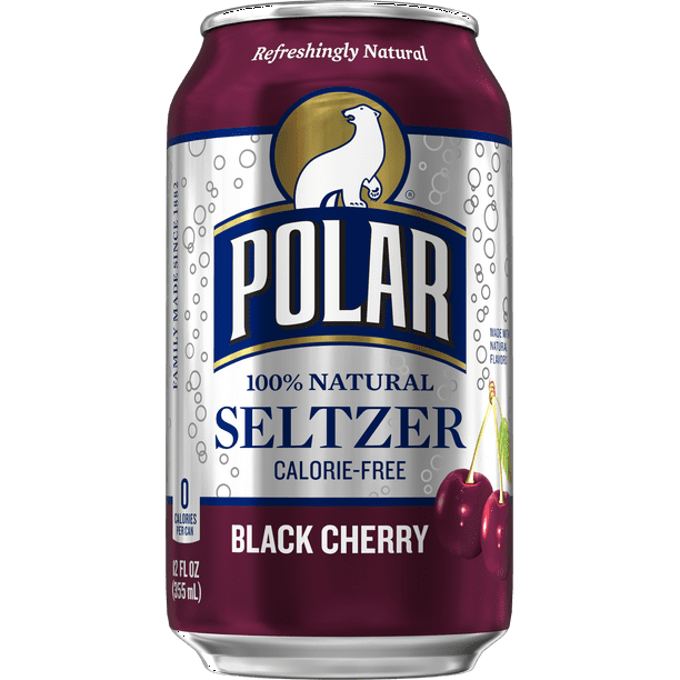 Polar Black Cherry Seltzer (Pack of 24)