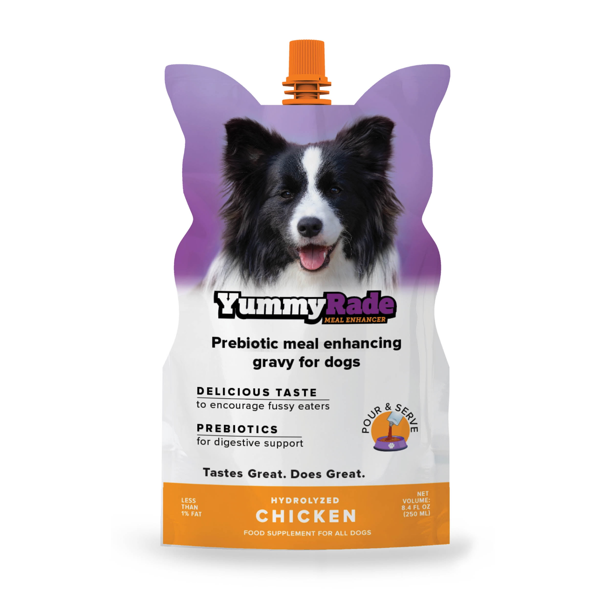 DoggyRade & YummyRade Bundle/Dogs 6 Weeks and Older/Prebiotics Gravy Topper/Digestion & Immune Support/Low-Calorie & Fat