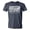Navy, variant on Mens Graphic T-shirts Short Sleeve Crewneck Tops Alphabet Graphic Streetwear Summer Loose Fit Comfortable T Shirts for Man Army Green XXXL
