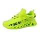 thumbnail image 1 of Zapatillas de deporte para niño, transpirables, antideslizantes, de punto, atléticas, para correr, calzado resistente al desgaste, absorción de golpes, verde Advancent AP003950-02, 1 of 7