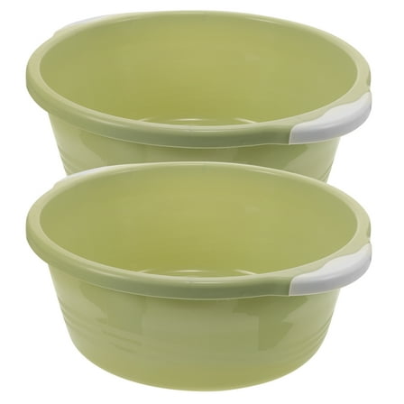 OUNONA  2 Pcs Inflatable Premium Material Wash Basin Face