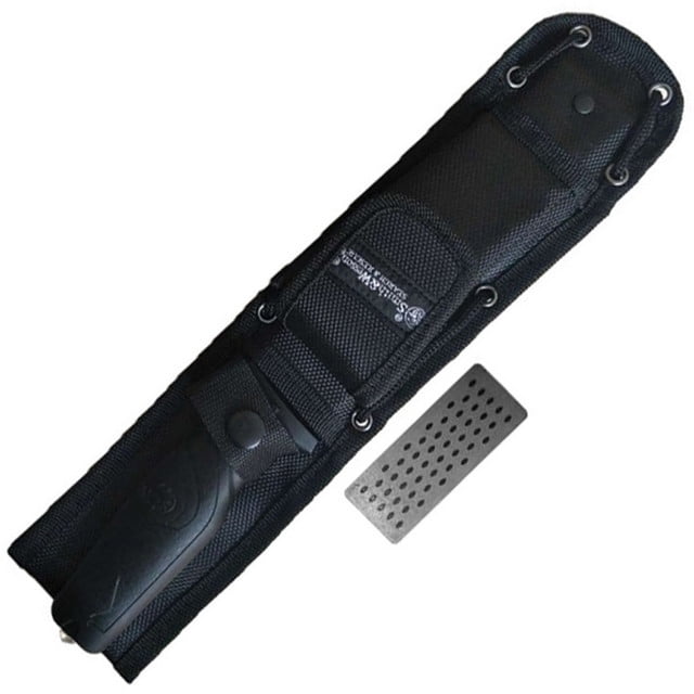 Smith & Wesson 1100071 Search & Rescue Black Polymer 6" 8Cr13MoV Fixed Knife