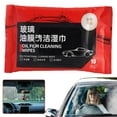 thumbnail image 6 of JSNKJLMN 1/5/10Bag Powerful Car Windshield Cleaning Oil Film Stain Removal Wipes, 6 of 6