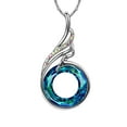 thumbnail image 2 of Colorful Crystal Jewelry Phoenix Necklace Peacock Pendant Necklace Mothers Day Necklaces for Women Mother's Day Gifts, 2 of 7
