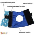 thumbnail image 5 of Spencer Escape Proof Cat Harness and Leash Set Adjustable Safety Pet Vest Walking Jackets with Traction Rope Soft Padded For Cats Outdoor "L, Blue", 5 of 10