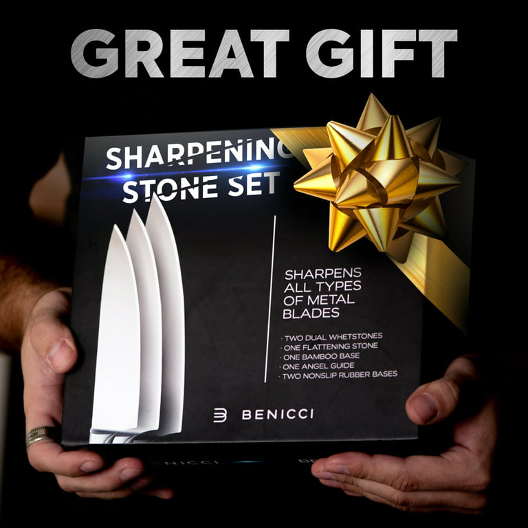 Sharp Pebble Premium Whetstone Knife Sharpening Stone 2 Side Grit -FREE  SHIPPING