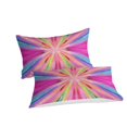 thumbnail image 3 of Colorful Radial Stripe Comforter Cover Set Home Creative Bedding Sets Bedroom Decor,Full (80"x90"), 3 of 5