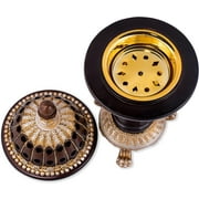 AM Lux Globe Incense Burner - Traditional Cone Bakhoor & Incense Holder, Brown, 1 Count, 1 Pack