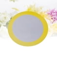 thumbnail image 3 of 2 Pcs Tapis de Cuisson en Silicone Rond Résistant à la Chaleur Tapis de Barbecue Antiadhésif (20CM, Jaune), 3 of 8