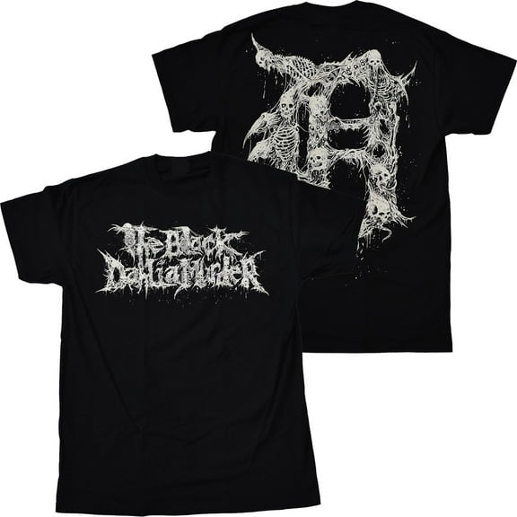 The Black Dahlia Murder Unisex T-Shirt Detroit (Back Print) (Small)