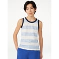 thumbnail image 7 of Free Assembly Boys Cotton Jersey Tank Tops, 2 Pack, Sizes 4-18, 7 of 7