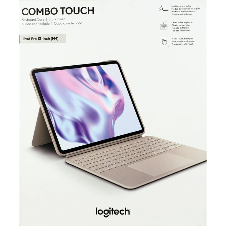Logitech Combo Touch for iPad Pro 13-inch (M4, 2024) Keyboard Case