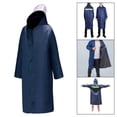 thumbnail image 2 of amagogo Raincoat Breathable Classic Waterproof Rainwear for Men Women Camping Hiking Blue, 2 of 9