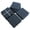 Dark Gray#488, variant on Patio Interlocking Deck Tiles, 12"x12" Square Composite Decking Tiles, Checked Plastic Outdoor Flooring Tile All Weather for Balcony Porch Backyard, (Gray, Pack of 9),