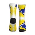 thumbnail image 2 of Men's Bosnian Flag Map Novelty Athletic Socks Women's Digital Printing Funky Patterned Crew Socks, 2 of 7
