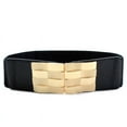 thumbnail image 2 of Ceinture Élastique pour Femmes, Ceinture Noire Décorative Grand, 2 of 5