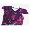 thumbnail image 4 of Moonsky / Descendants Costumes for Girls, Mal Descendants Costume Girls Halloween Cosplay Costumes Descendants Rise of Red Costumes Purple(110#Dark Purple), 4 of 4
