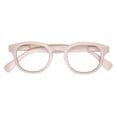 thumbnail image 1 of Reading Glasses Woman Fashion Readers Man Promotion Glasses 400 With Spring Hinge Round Shape Pink 0, 1 of 6