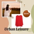 thumbnail image 3 of Minnieouse Abrigo de moda chal de punto chaqueta de verano DIY Prop dulce regalo ropa de mujer de larga duración ropa al aire libre cárdigan Abrigos y chamarras Gran rojo, 3 of 6