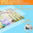 thumbnail image 3 of 100 Pack Laminating Sheets, Hold 11 x 17 Inch Sheet, 3 Mil Clear Thermal Laminating Pouches 11.5 x 17.5 Inch Lamination Sheet Paper for Laminator, Round Corner, 3 of 4