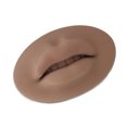 thumbnail image 3 of Scienceny Práctica de maquillaje permanente en 3D, modelo de labios y boca, adhesivo portátil, piel reutilizable, enseñanza escolar, Material de laboratorio Café, 3 of 6