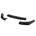 thumbnail image 5 of Spec-D Tuning Glossy Black Front Bumper Lip Spoiler Splitter 3PC Compatible with 2014-2017 Honda Fit, 5 of 7