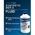 thumbnail image 5 of Detroit Axle - 12oz Synthetic Dot-3 Brake Fluid and 10oz Non Chlorinated Brake Parts Cleaner Bottle - 2pc Set, 5 of 8